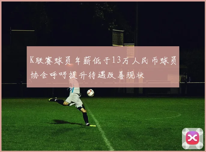 K联赛球员年薪低于13万人民币球员协会呼吁提升待遇改善现状