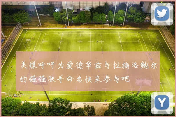 美媒呼吁为爱德华兹与拉梅洛鲍尔的强强联手命名快来参与吧